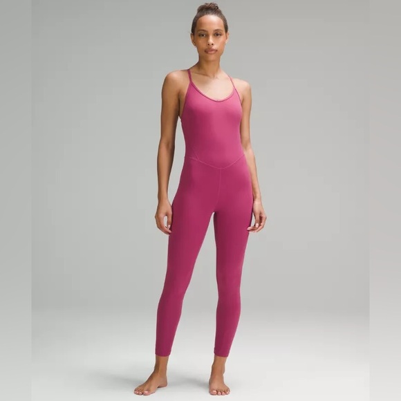 lululemon athletica Pants - 🔥NWT Lululemon Align Cross Back Bodysuit Washed Muave Size 6